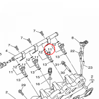 YAMAHA - INJECTOR nr: 6S5137610000