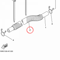 YAMAHA - TUBE nr: 904472500300