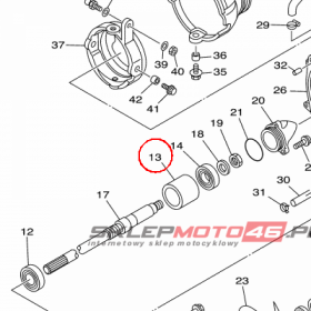 YAMAHA - SPACER 1 nr: 6S5455380000