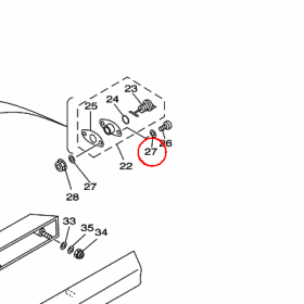 YAMAHA - WASHER nr: 9299R0520000