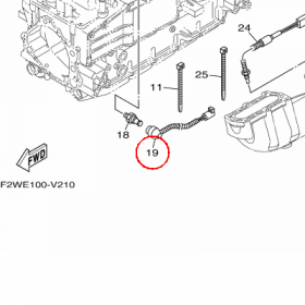 YAMAHA - WIAZKA ELEKTRYCZNA nr: 6S5813150000