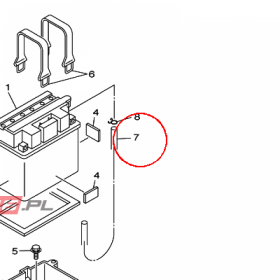 YAMAHA - HOSE, AIR VENT nr: F0DU785G1000