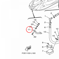 YAMAHA - BOWEYE 1 nr: F1K616240000