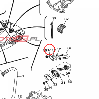 YAMAHA - PLATE A nr: GP7U49531000