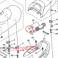 YAMAHA - CAP, CASE nr: EW2U59120100