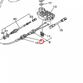 YAMAHA - PACKING nr: F1W614380000