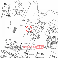 YAMAHA - PIPE, SEAL nr: F1W614350000