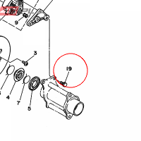 YAMAHA - sruba nr: 901050852000