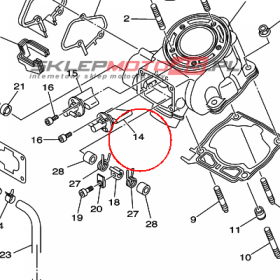 YAMAHA - ZAWOR nr: 1C31131D0000