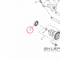 YAMAHA - lozysko nr: 93306001YJ00