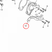 YAMAHA - STAY nr: BT3E24430000