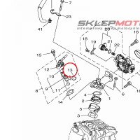 YAMAHA - CLIP nr: 54PE41370000