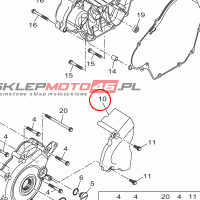 YAMAHA - OSLONA LANCUCHA nr: BK6E54180000