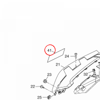 YAMAHA - EMBLEMAT nr: 37PF173B0000