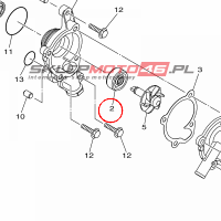 YAMAHA - simmering nr: 931031080100