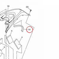 YAMAHA - DAMPER, PLATE nr: 905202000100