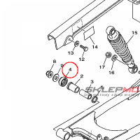 YAMAHA - PODKLADKA nr: 5VLF21280100