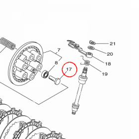 YAMAHA - SWORZEN nr: 1WS163560000