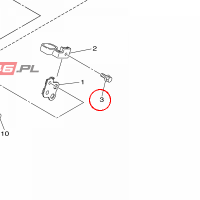 YAMAHA - sruba nr: 901050502800