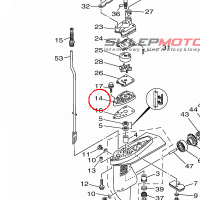 YAMAHA - PLATE nr: 6E04532101CA