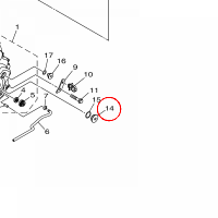 YAMAHA - PLUG, BLIND 2 nr: 2MBE51680000