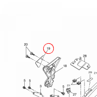 YAMAHA - PLATE 2 nr: 22BF191C0000