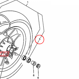 YAMAHA - simmering nr: 931021889500