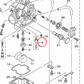 YAMAHA - ZAWOR IGLICOWY nr: 4KL143902000