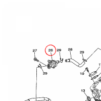 YAMAHA - AIR INDUCTION SYSTEM ASSY nr: 3D9E48030000