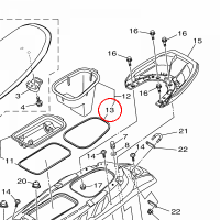 YAMAHA - PACKING,6 nr: F3YU266E1000