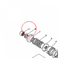 YAMAHA - lozysko nr: 933172202100