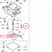 YAMAHA - ZAWOR IGLICOWY nr: 6L2143920000