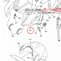 YAMAHA - ATRAPA ZBIORNIKA P. nr: 3C32171A00P4