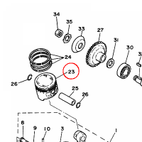 YAMAHA - TLOK nr: 55V116380100