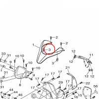 YAMAHA - HOOK nr: 5P0F83790000