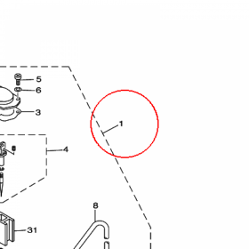 YAMAHA - CARBURETOR ASSY 1 nr: 3GD141010000