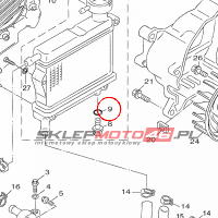 YAMAHA - O-RING nr: 5STE28430000