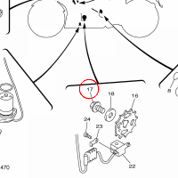 YAMAHA - sruba nr: 901051015300