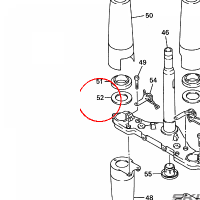 YAMAHA - PODKLADKA nr: 4NK231650000