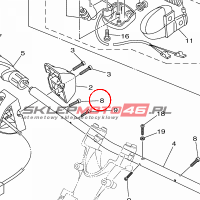 YAMAHA - BOLT nr: F2SU15160000