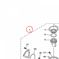 YAMAHA - CARBURETOR ASSY 1 nr: 5YT149010000