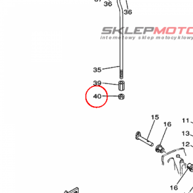 YAMAHA - SPREZYNA nr: 901700702100