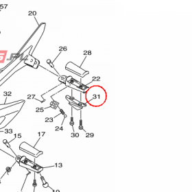 YAMAHA - ARM 2 nr: 5LV2741E0100