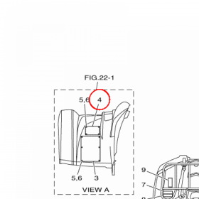 YAMAHA - LABEL, CAUTION nr: 1P0F816L0100