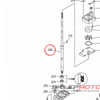 YAMAHA - DRIVE SHAFT ASSY nr: 6AH455101000