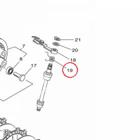 YAMAHA - sruba nr: 905081813200