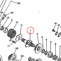 YAMAHA - WALEK KOPNIAKA nr: 3Y1156600000