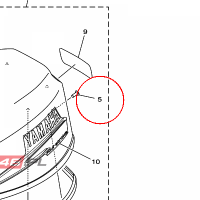 YAMAHA - ZATRZASK nr: 9026606M0200