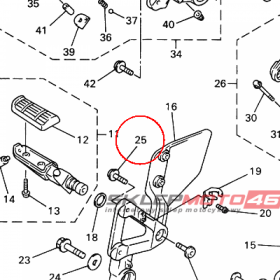 YAMAHA - sruba nr: 90109087F100