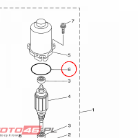 YAMAHA - O-RING nr: 6C5438690000